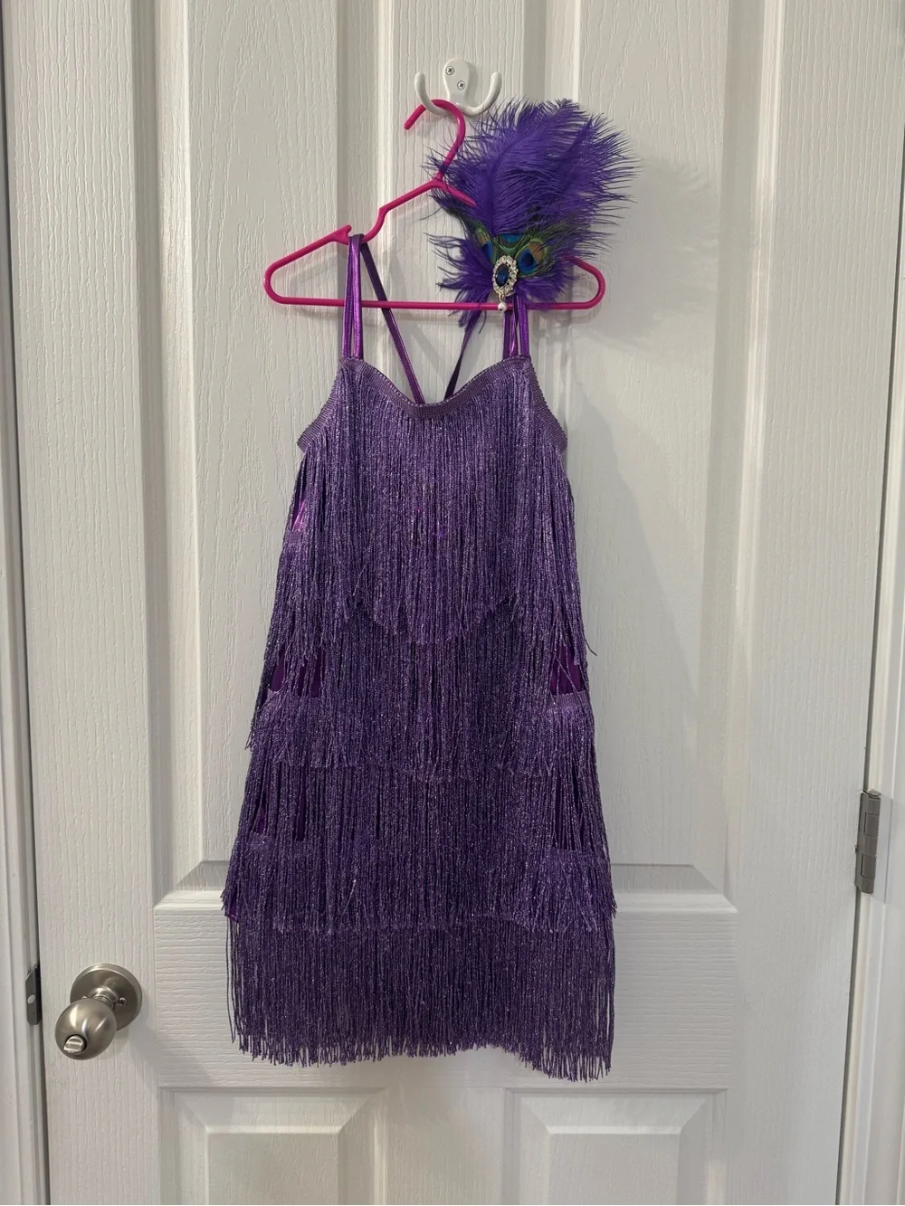 Girls' Size 7/8 1920s Flapper Dress